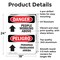 Signmission Safety Culture Sign, 18 in Width, Aluminum, Rectangle, Bilingual OS-2PACK-DS-A-1824-VS-1517 - alternate 4